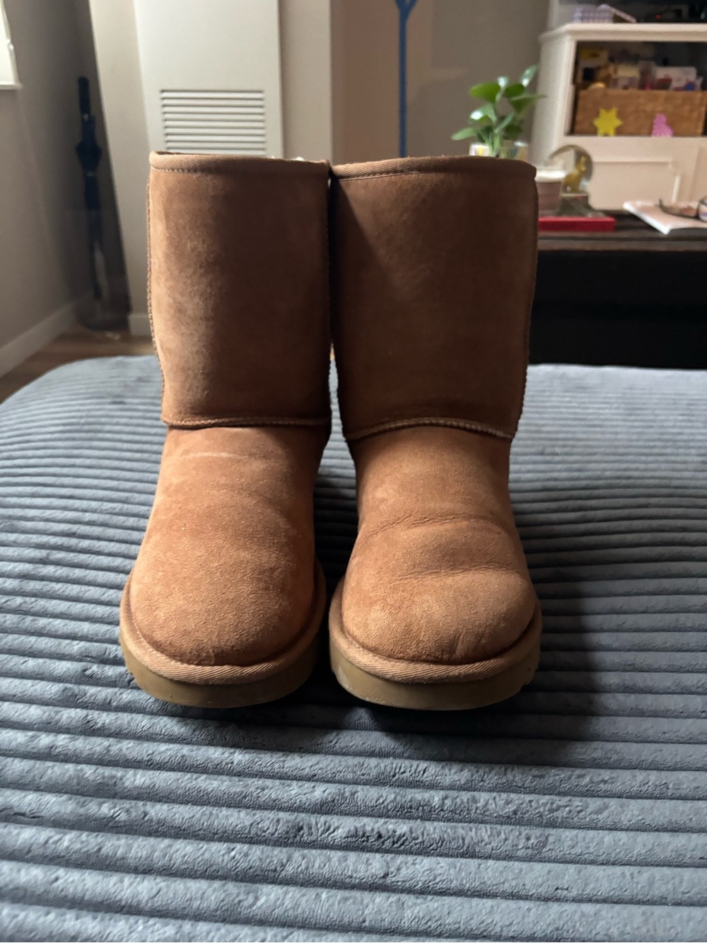 UGG Chestnut Short Shearling Boots